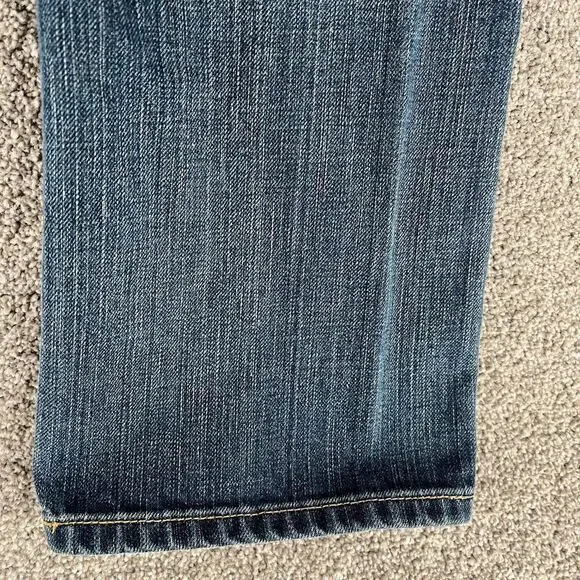 Buckle Jeans 26 Blue Denim STAN Distressed Medium Wash Low Rise Bootcut Ladies - Picture 7 of 13